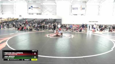 118 lbs Cons. Round 3 - Sam Reikes, Club Not Listed vs Trevor DellaPenta, Eden Wrestling Club