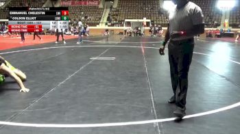 157 lbs Cons. Semi - Emmanuel Chelestin, Lindsey Wilson (Ky.) vs Colson Elliot, Life U - NCWA