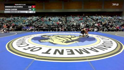 106 lbs Round Of 16 - Jeremiah DeLaCerda, Alamosa vs Simon Carter, Severance