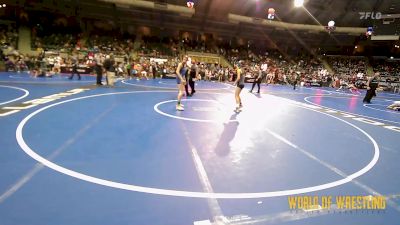 110 lbs Quarterfinal - Camilla Hathaway, South Hills Wrestling Academy vs Taylen Chanley, Threshold