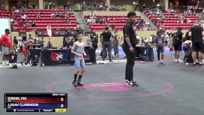 58 lbs Cons. Semi - Ezekiel Fee, OK vs Logan Clarendon, CO