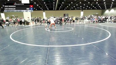 150 lbs Champ. Rd Of 32 - Seiji Herrera vs Levi Wheeler, Norman North