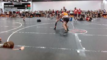 115 lbs Round 1 (4 Team) - Gabe Denton, Blackman Wrestling Club vs Grayson Cannon, LaFayette Wrestling