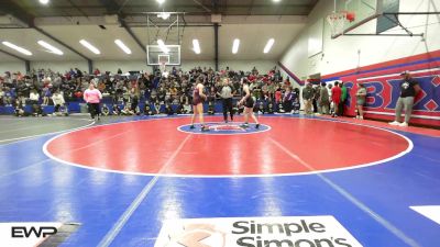 117 lbs Rr Rnd 1 - Ruby Pascal, Bartlesville Junior High vs Gemma Witt, Broken Arrow Girls