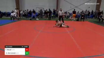 80 lbs Consolation - Travis Bauer, Seneca vs Salvatore Borrometi, Saddle Brook