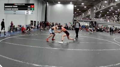 132 lbs Round 2 (4 Team) - Brendan Tobin, Outsiders WC vs Connor Morris, Revival Jokers