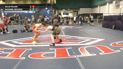 157 lbs Consi Of 16 #1 - Nolan Fellers, IA vs Nathaniel Replogle, PA