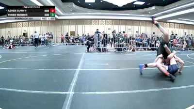 120 lbs Round Of 128 - Asher Suwyn, Hurricane Tigers vs Ryder Montes, Schurr