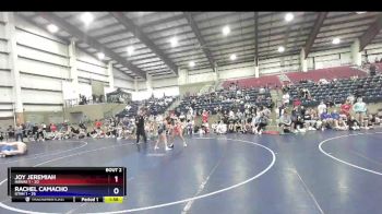 115 lbs Semis (4 Team) - Joy Jeremiah, Hawaii 1 vs Rachel Camacho, Utah 1