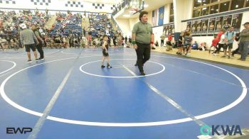 52 lbs Consi Of 8 #2 - Haxen Gibson, Wolfpak Wrestling vs Daxton Moore, Black Fox Wrestling