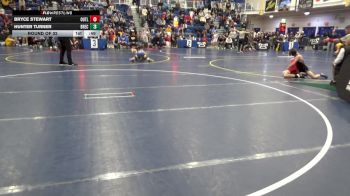 90 lbs Round Of 32 - Bryce Stewart, Outlaws W.C. vs Hunter Turner, Brecksville