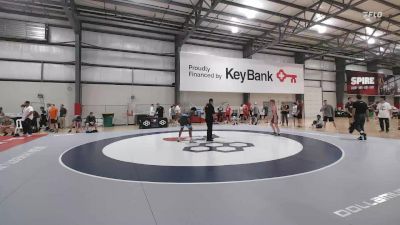 65 kg Cons. Round 1 - Parker Janssen, Jackrabbit Wrestling Club vs Zimani Malomboza, Warrior Regional Training Center