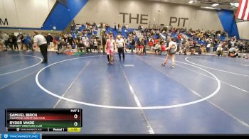 160 lbs Semifinal - Samuel Birch, Champions Wrestling Club vs Ryder Wade, Fremont Wrestling Club