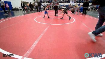 46 lbs Consolation - Eli Reeves, Broken Arrow Wrestling Club vs Everett Long, Tiger Trained Wrestling