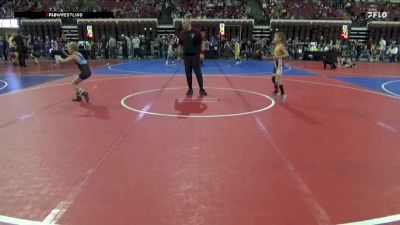 61 lbs Quarterfinal - Miles Watt, North Montana Wrestling CLub vs Cayden Dickerson, North Big Horn Rams