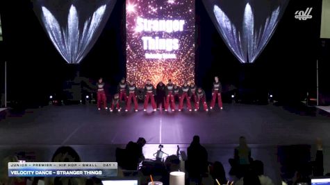 Velocity Dance - STRANGER THINGS [2025 Junior - Premier - Hip Hop - Small Day 1] 2025 Champion Cheer and Dance Grand Nationals