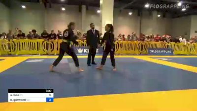 Ana Lima vs Esther Garwood 2022 American National IBJJF Jiu-Jitsu Championship