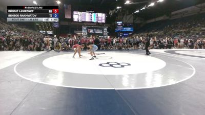 126 lbs Champ. Rd Of 128 - Brodie Lawrence, Minnesota vs Behzod Rakhmatov, Texas