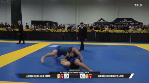 Michael Sotirios Polizois vs Austin Douglas Redman 2026 Pan IBJJF Jiu-Jitsu No-Gi Championship