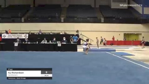 KJ Richardson - Floor, Gymkhana IL - 2021 USA Gymnastics Development Program National Championships