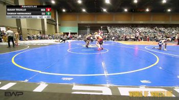 160 lbs Round Of 32 - Isaiah Trujillo, Hurricane Wrestling vs Damian Hernandez, California Grapplers