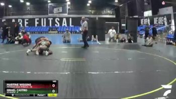 145 lbs Round 6 (8 Team) - Martine Wiggins, Michigan Gold Pitbulls vs Israel Castro, 42 North