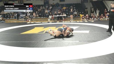 145 lbs Cons. Round 1 - Riley Lynch, Muhlenberg vs Makynna Loepp, Lehigh