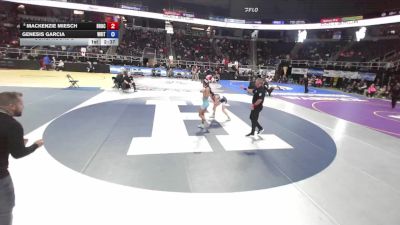 100 lbs Cons. Round 2 - Genesis Garcia, White Plains vs Mackenzie Miesch, Brockport