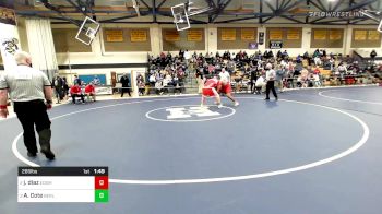 285 lbs Semifinal - Jaycee Diaz, EO Smith vs Aiden Cote, Berlin