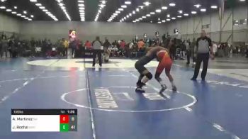 135 lbs Prelims - Adrian Martinez, New Mexico vs Jonathan Rocha, SWAT Black