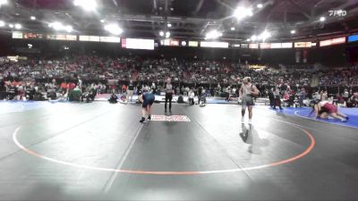 3A 215 lbs Champ. Round 1 - Tanner Church, New Plymouth vs Beau Ringel, Firth