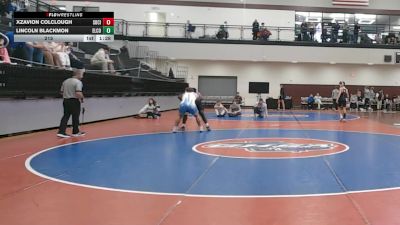 215 lbs 1st Place Match - Xzavion Colclough, Social Circle vs Lincoln Blackmon, Elbert County