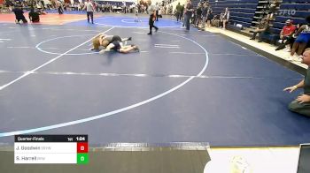 113 lbs Quarterfinal - Justin Goodwin, Southside Youth Wrestling vs Shade Harrell, Beebe Youth Wrestling