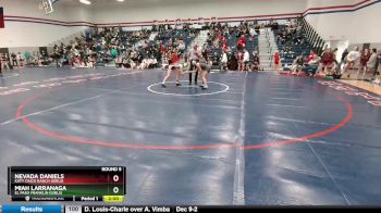 107 lbs Round 5 - Nevada Daniels, Katy Cinco Ranch (Girls) vs Miah Larranaga, El Paso Franklin (Girls)