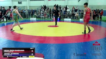 68kg Cons. Round 3 - Aikam Singh Randhawa, Independent WC vs Anton Jacobson, Edmonton WC