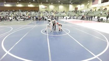 70 lbs Quarterfinal - Mackinley Jones, Small Town WC vs Finnegan Davis, Mustangs WC