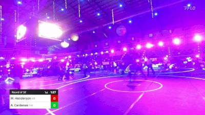 137 lbs Round Of 32 - Malaki Henderson, Air Academy HS vs Apollo Cardenas, The Best Wrestler