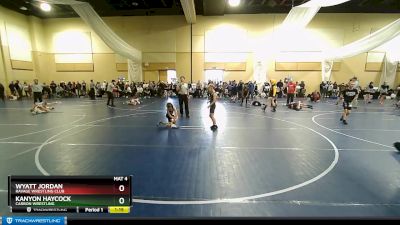 63 lbs Cons. Round 5 - Wyatt Jordan, Ravage Wrestling Club vs Kanyon Haycock, Carbon Wrestling