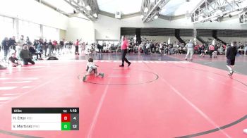 61 lbs Rr Rnd 5 - Harry Etter, Red Nose WC vs Vincent Martinez, Pride Wrestling