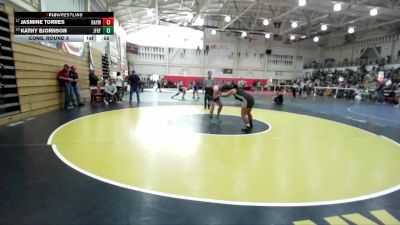 155 lbs Cons. Round 3 - Jasmine Torres, Hayward vs Kathy Bjornson, John F Kennedy -Fremont