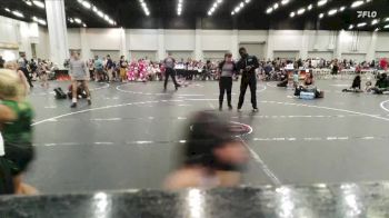 57 lbs Round 3 (10 Team) - Mila Gutierrez, Takedown Elite vs Millie Kerth, Oklahoma Mafia