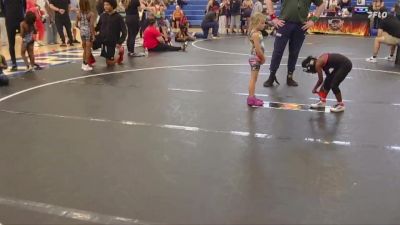 40/45 Round 3 - Gabriella Manson, Mighty Warriors Wrestling Acad vs Eileen Stafford, KC Elite Training Center