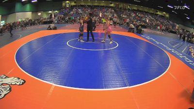 132 lbs Round Of 64 - Gabriella Schechtman, NY vs Madeline Merideth, CA