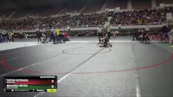 120 lbs Quarterfinal - Tatum Estrada, Winslow vs Brianna Reyes, Valley Vista