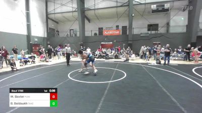 144 lbs Consi Of 4 - Michael Baxter, Punisher Wrestling vs Bumerdene Boldsukh, Takedown Express W/C