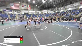 137 lbs Final - Dominic Meli, Chatfield WC vs Brodey Wilcox, Natrona Colts