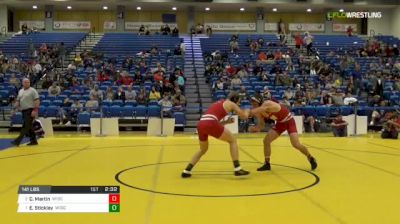 141 lbs Final - Cole Martin, University Of Wisconsin vs Eli Stickley, University Of Wisconsin