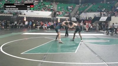 7A 157 lbs Quarterfinal - Sean Lydon, Sparkman vs Sam Reynolds, Huntsville