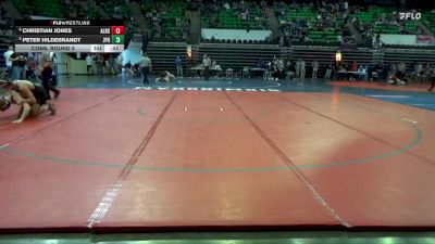 1A-4A 165 Cons. Round 5 - Peter Hildebrandt, St. John Paul II vs Christian Jones, Alexandria HS