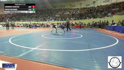 101 lbs Round Of 64 - Andrew Duncan, Lawton IKE vs Devin Rickner, Glenpool JH